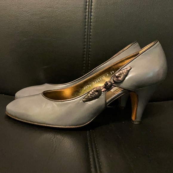 Ottorino Bossi Italian Leather Heels - Picture 3 of 5